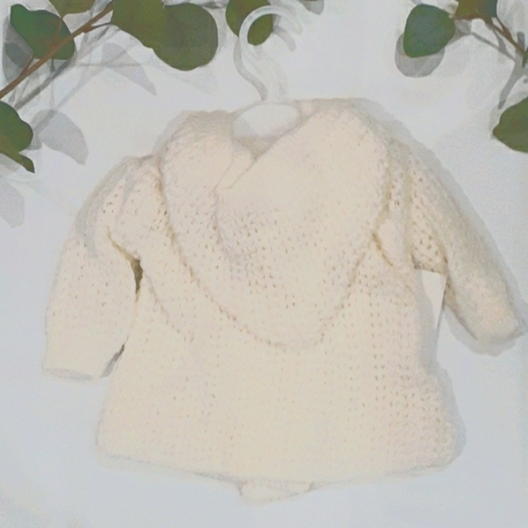 BNWT TOTS Fifth Avenue baby sweater hoodie top. - Picture 2 of 9
